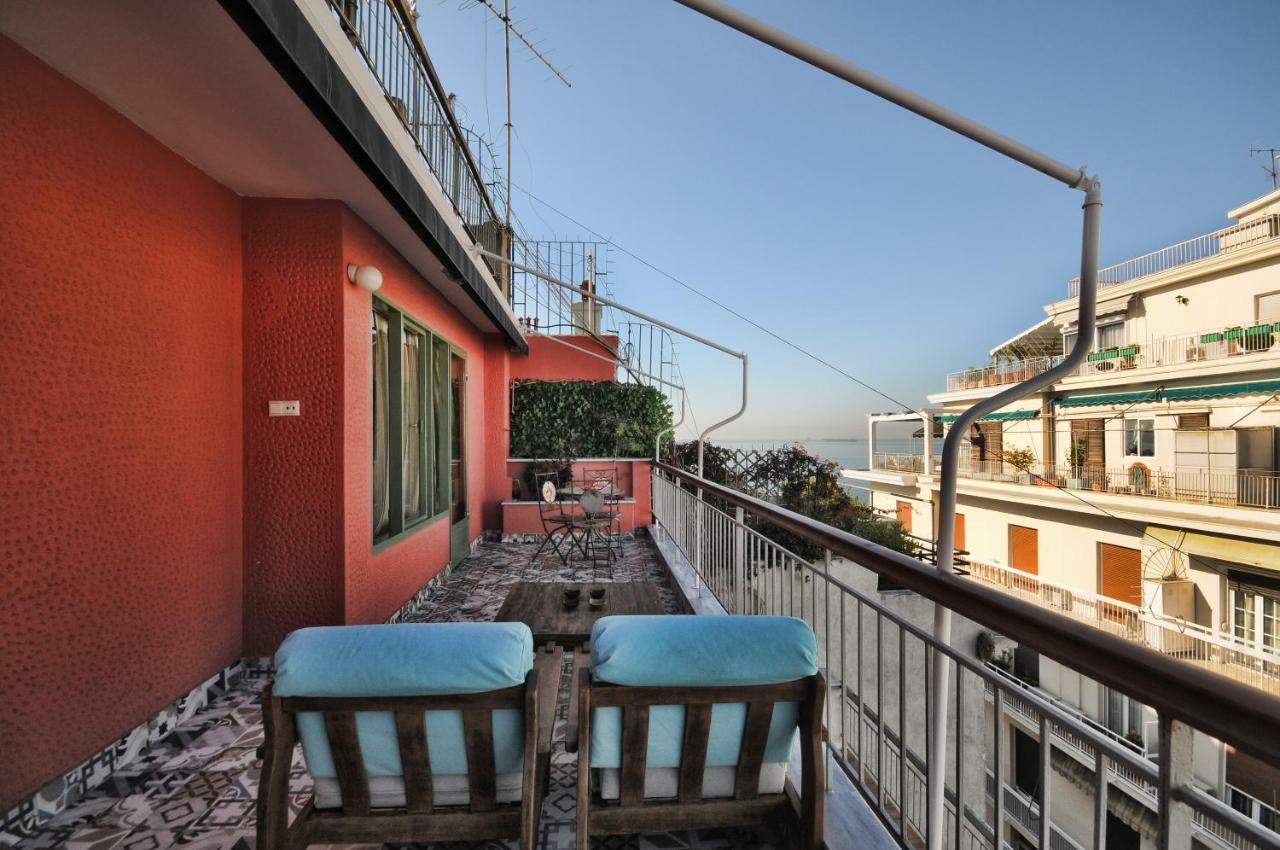 F & B Collection - Seaview Mini Penthouse Appartement Thessaloniki Buitenkant foto